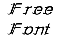 Seblade Black Italic Seblade Black Italic