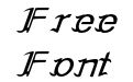 Seblade Black Italic Seblade Black Italic