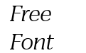 Senate Italic Senate Italic