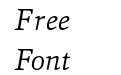 Sina Light Italic Sina Light Italic