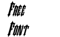 Slayer Italic Medium Slayer Italic Medium