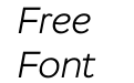 Stem Light Italic Stem Light Italic