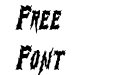 Swamp Terror Condensed ItalicSWFTE Swamp Terror Condensed ItalicSWFTE