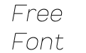 TT Rounds Thin Italic TT Rounds Thin Italic