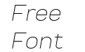 TT Rounds Thin Italic TT Rounds Thin Italic