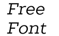 TT Slabs Italic TT Slabs Italic