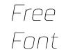 TT Supermolot Thin Italic TT Supermolot Thin Italic