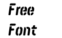 Targo 4F Stencil Italic Targo 4F Stencil Italic
