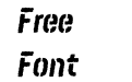 Targo 4F Stencil Rough Italic Targo 4F Stencil Rough Italic