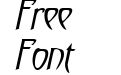 Templar Condensed ItalicSWFTE Templar Condensed ItalicSWFTE