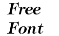 Tiffany Bold Italic Tiffany Bold Italic