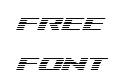 Tigershark Gradient Italic Tigershark Gradient Italic