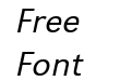 URW Grotesk Wid Lig Oblique URW Grotesk Wid Lig Oblique