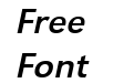 URW Grotesk Wid Oblique URW Grotesk Wid Oblique