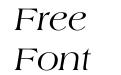UTM Americana Italic UTM Americana Italic