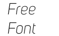Uni Sans Light Italic Uni Sans Light Italic
