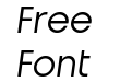 Unigeo32 Trial Italic Unigeo32 Trial Italic