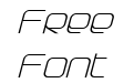 Vagebond XT Light Italic Vagebond XT Light Italic