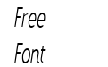 Wasabi Cond Light Italic Wasabi Cond Light Italic