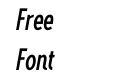 Wasabi Cond Medium Italic Wasabi Cond Medium Italic