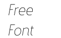Wasabi Extra Light Italic Wasabi Extra Light Italic