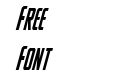 Watchtower Condensed Italic Watchtower Condensed Italic