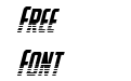 Watchtower Halftone Italic Watchtower Halftone Italic