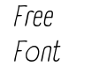 A Day Without Sun Text Italic Regular