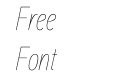 Aaux Next Comp Hairline Italic Aaux Next Comp Hairline Italic
