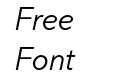 AbadiMT Pro Light Italic AbadiMT Pro Light Italic