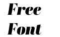 Abril Display Black Italic Abril Display Black Italic