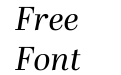 Abril Display Italic
