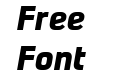 Absentia Sans Italic Bold