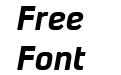 Absentia Sans Italic Demi