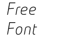 Absolut Red Thin Italic Absolut Red Thin Italic