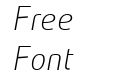 Absolut Reduced Thin Italic Absolut Reduced Thin Italic