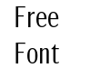 Acme Gothic Condensed Light Acme Gothic Condensed Light