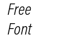 Acumin Pro Condensed Light Italic Acumin Pro Condensed Light Italic