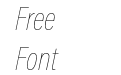 Acumin Pro Condensed Thin Italic Acumin Pro Condensed Thin Italic