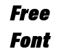 Acumin Pro Condensed Ult Black Italic Acumin Pro Condensed Ult Black Italic