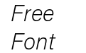 Acumin Pro Extra Light Italic Acumin Pro Extra Light Italic