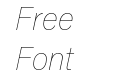 Acumin Pro Semi Condensed Thin Italic Acumin Pro Semi Condensed Thin Italic