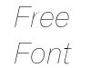 Acumin Pro Thin Italic Acumin Pro Thin Italic
