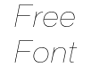 Acumin Pro Wide Thin Italic Acumin Pro Wide Thin Italic