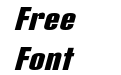 Address Sans Pro Cd Extra Bold It