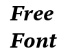 Adobe Clean Serif Black Italic