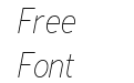 Adrianna Condensed Thin Italic Adrianna Condensed Thin Italic