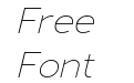 Adrianna Thin Italic Adrianna Thin Italic