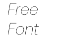 Aeonik Thin Italic Aeonik Thin Italic