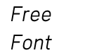 Aftetir Light Italic